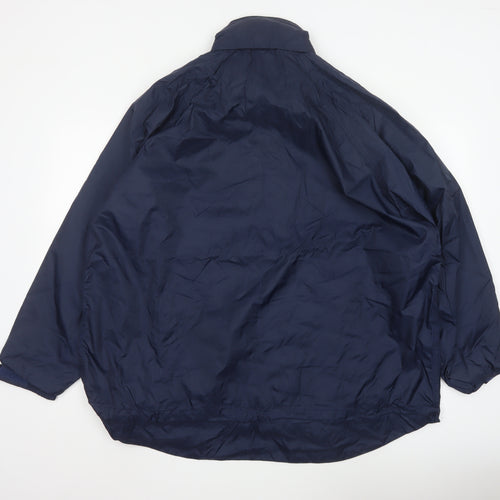 Wynnster Men's Blue XL Waterproof Rain Jacket Outdoor Lightweight