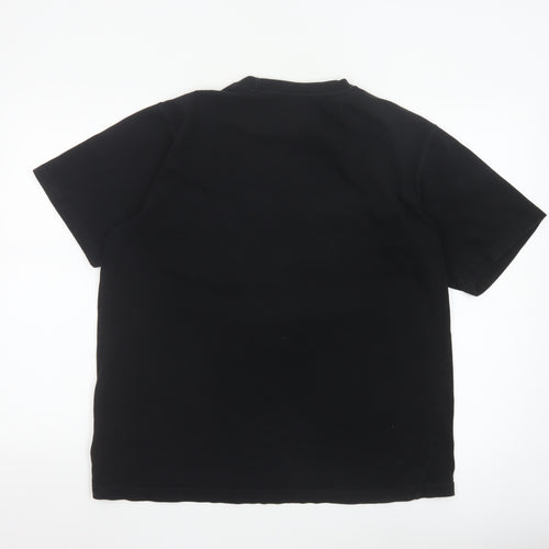 Dickies Men’s Black Cotton Logo T-Shirt Large Short Sleeve Casual