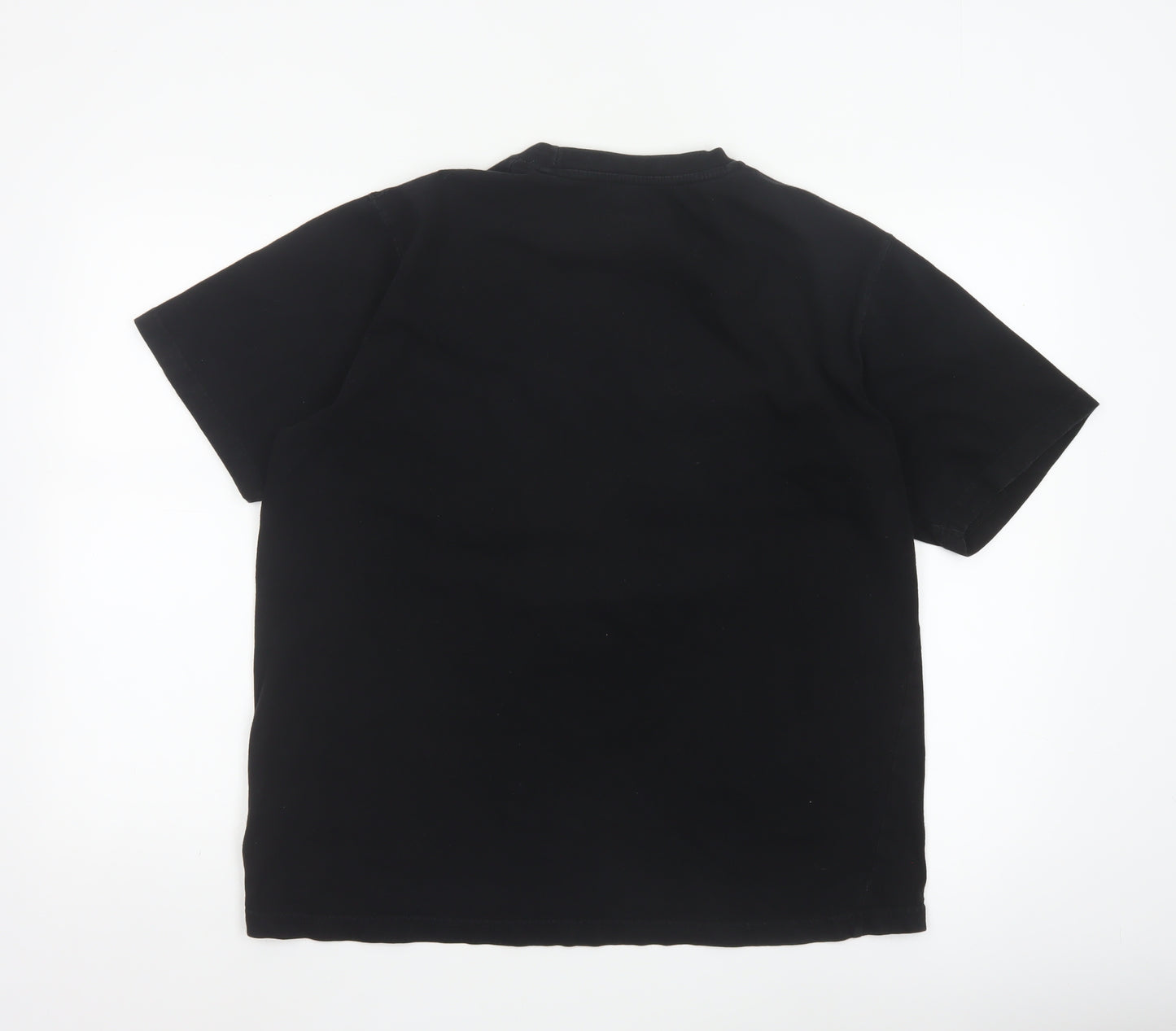 Dickies Men’s Black Cotton Logo T-Shirt Large Short Sleeve Casual