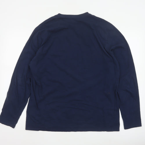 Levi's Men's Blue XL Long Sleeve Graphic Cotton Top