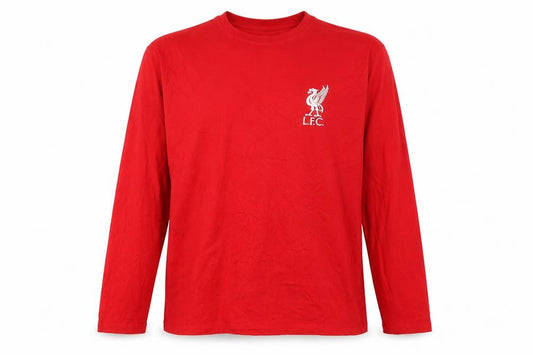 Liverpool FC Men's Red Long Sleeve Pyjama Top Small 100% Cotton