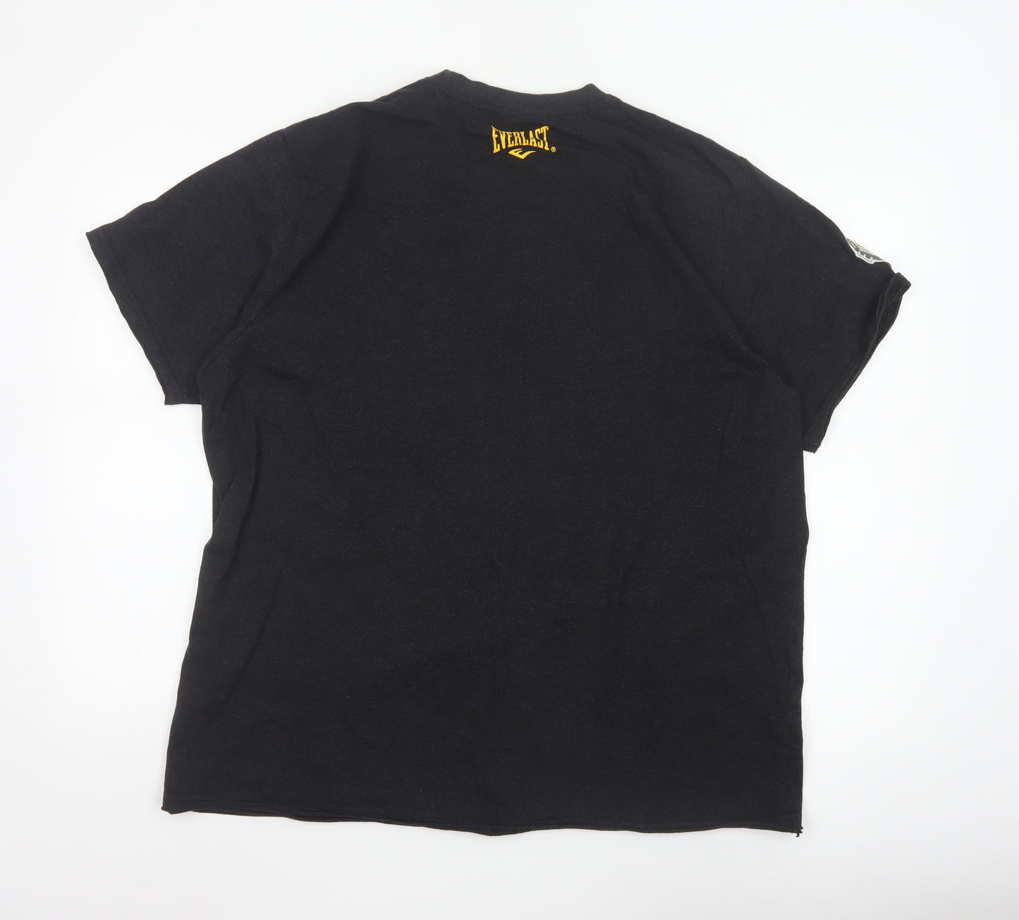 Everlast Men's Black Boxing Graphic T-Shirt 2XL Cotton Blend