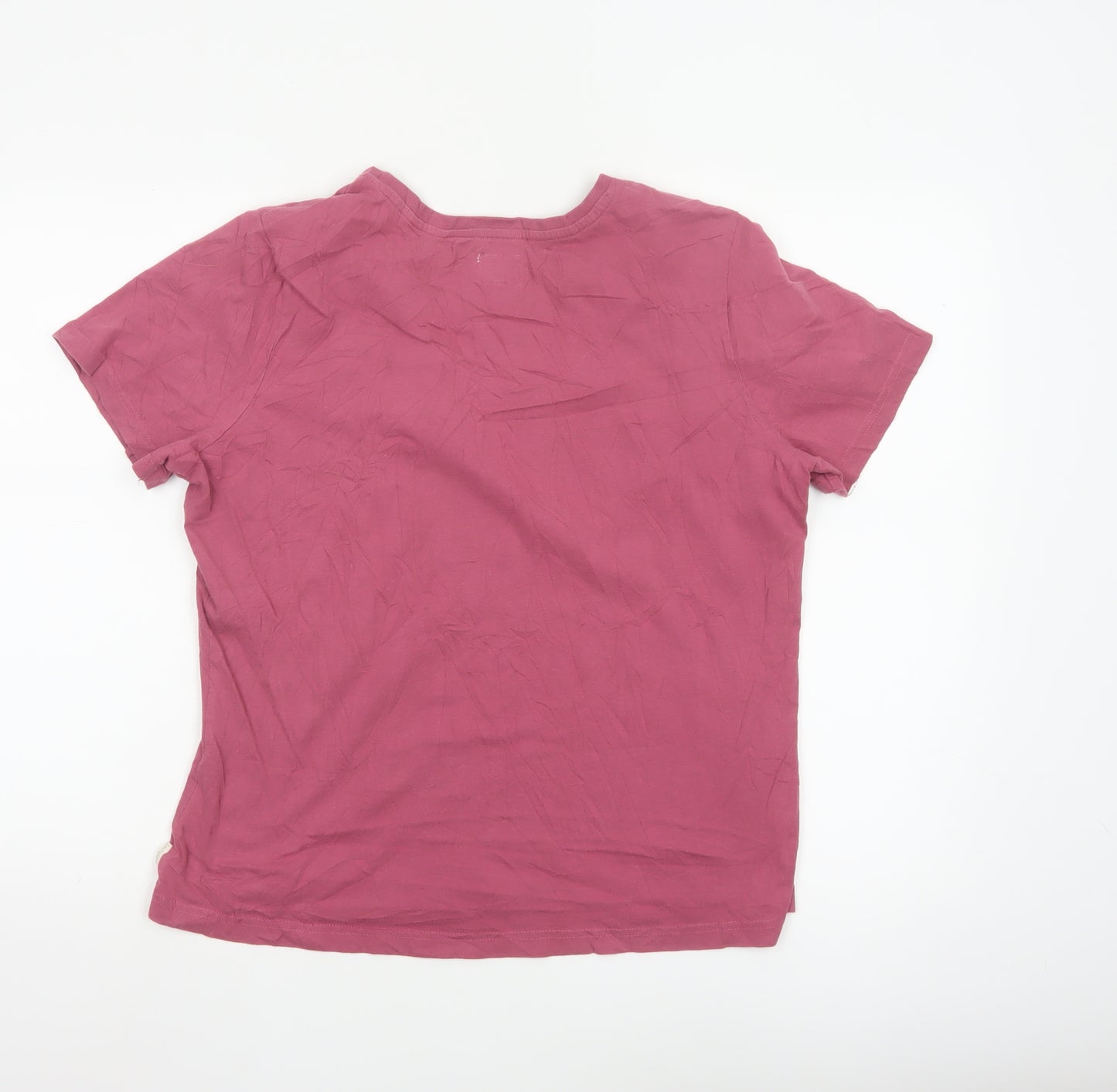 Saltrock Womens Pink Size 16 Cotton Surf Graphic T-Shirt