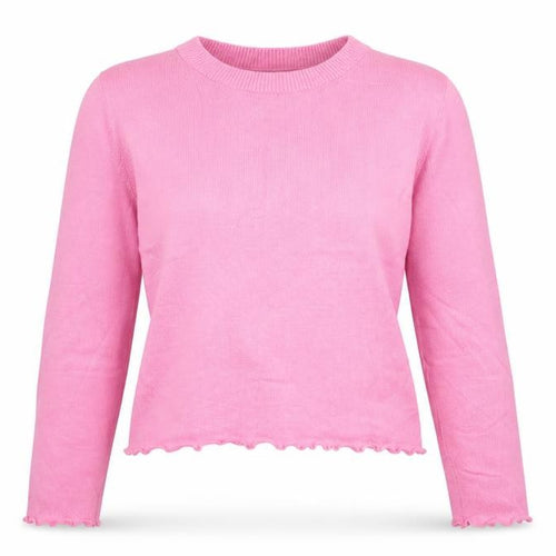 Gianni Feraud Women’s Pink Crew Neck Long Sleeve Pullover Jumper Size 12