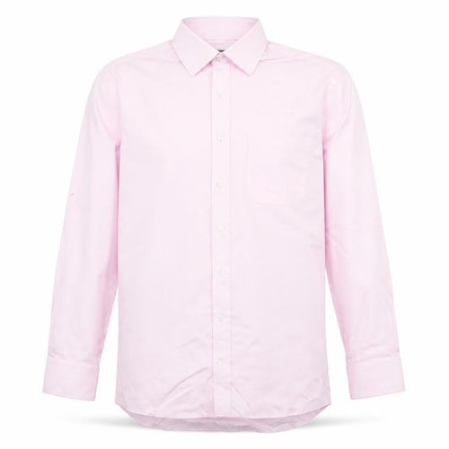 Marks and Spencer Mens Pink 15in Regular Fit Cotton Dress Shirt