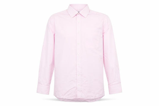 Marks and Spencer Mens Pink 15in Regular Fit Cotton Dress Shirt