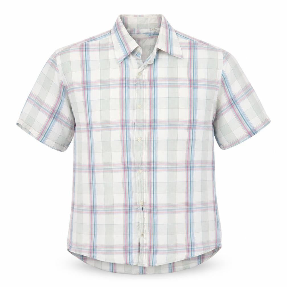 Duck and Cover Men's Multicoloured Check Cotton Short Sleeve Shirt M