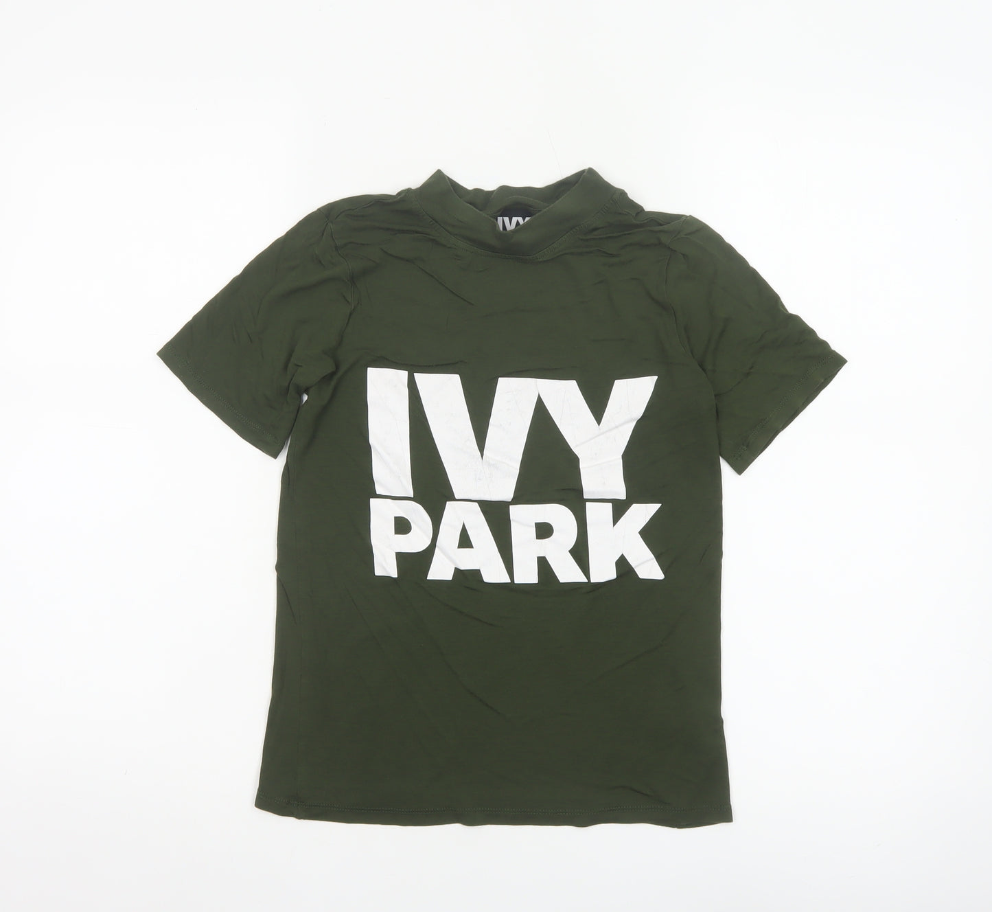 Ivy Park Women's Green XS Basic Logo T-Shirt