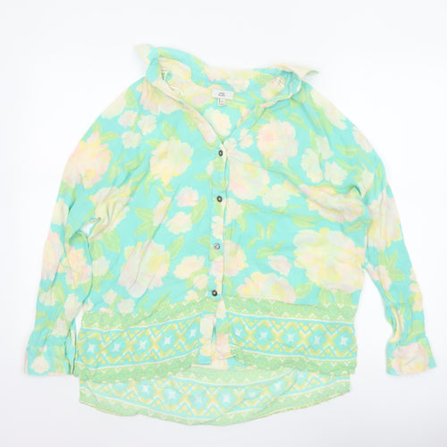 River Island Women’s Multicoloured Floral Tunic Blouse XS