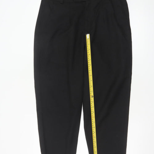 MKI Miyuki Zoku Women's Black Chino Tapered Trousers M