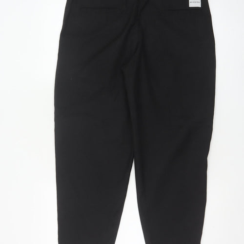 MKI Miyuki Zoku Women's Black Chino Tapered Trousers M