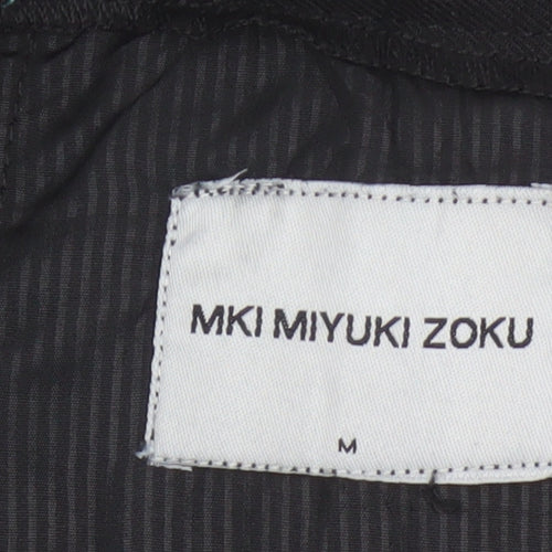 MKI Miyuki Zoku Women's Black Chino Tapered Trousers M