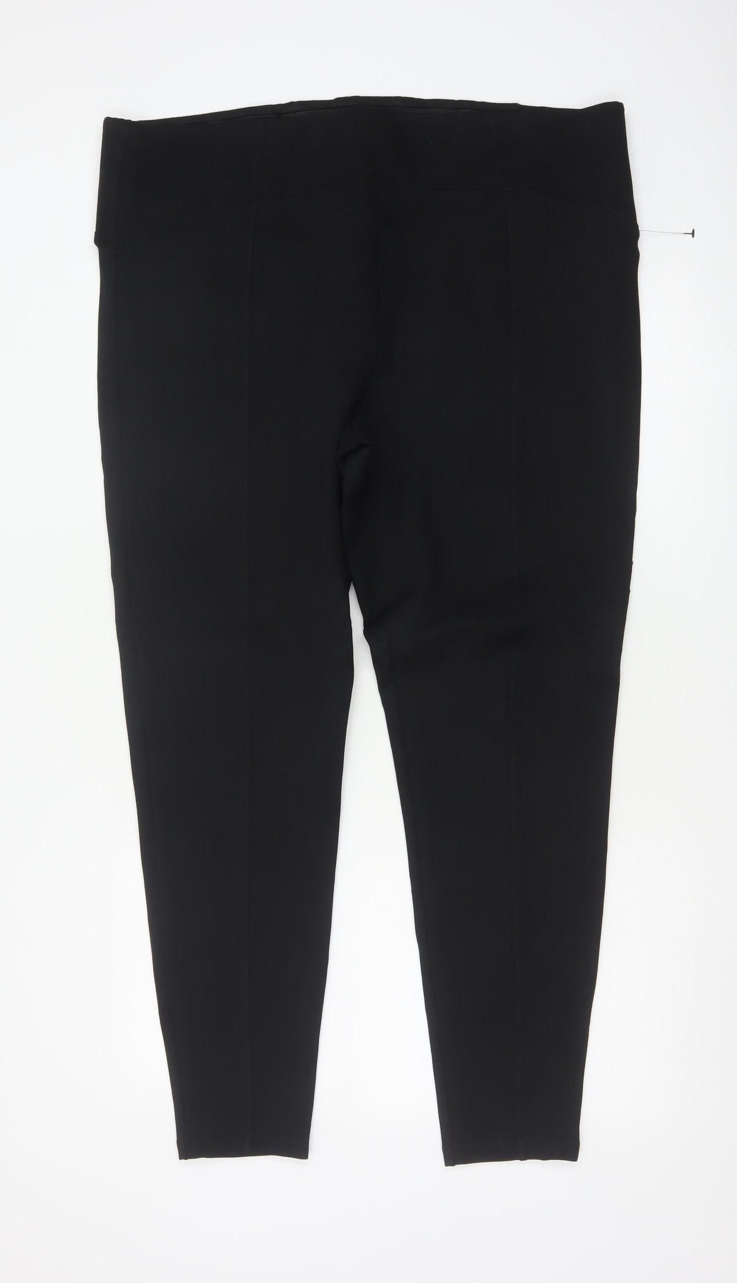 Marks and Spencer Women’s Black Size 22 Long Leggings Viscose Blend