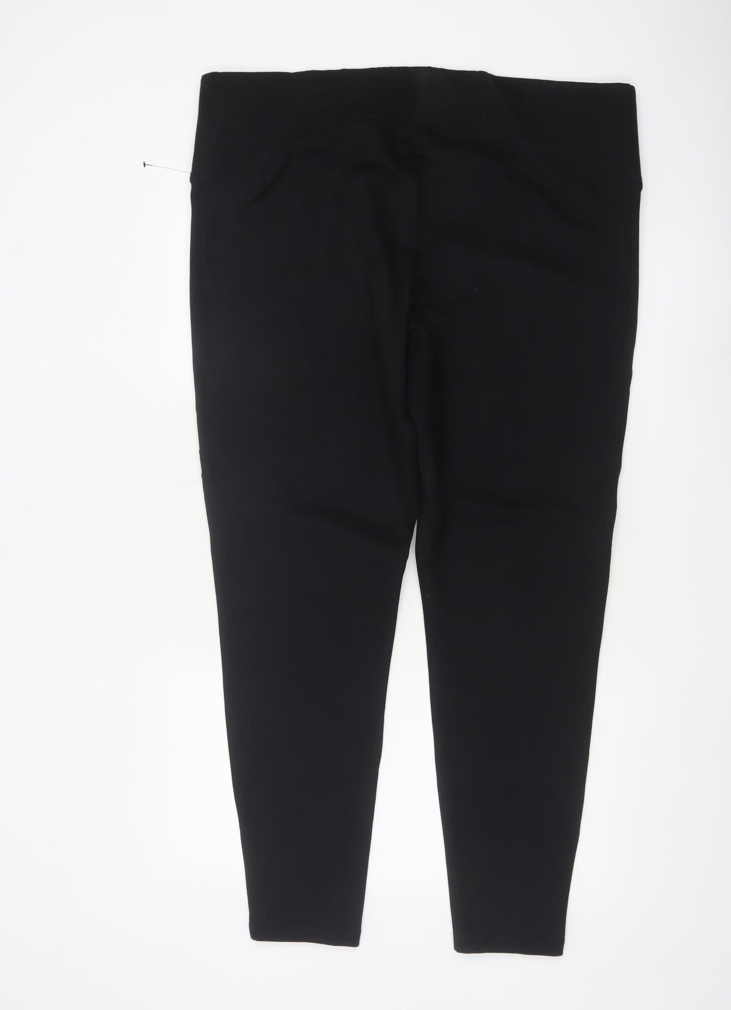 Marks and Spencer Women’s Black Size 22 Long Leggings Viscose Blend