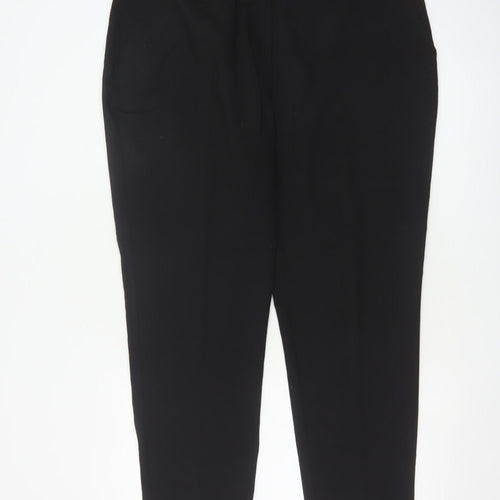 Next Women's Black Size 18 Regular Tailored Work Trousers