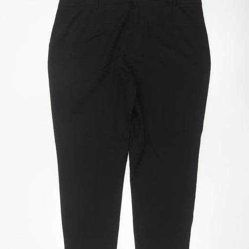 Next Women's Black Size 18 Regular Tailored Work Trousers