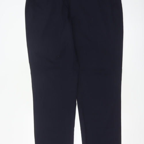 Marks and Spencer Men's Blue Regular Fit Dress Pants 40x33