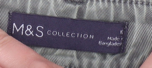 Marks and Spencer Women's Green Cargo Trousers Size 12