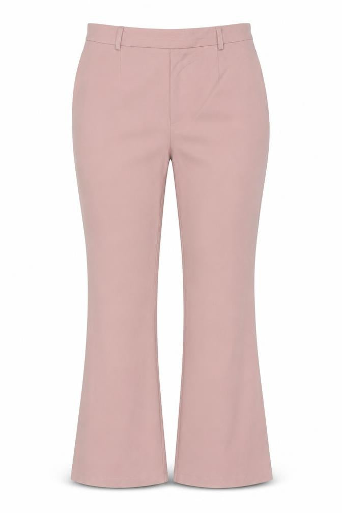 In The Style Women’s Pink Flared Stretch Trousers Size 12
