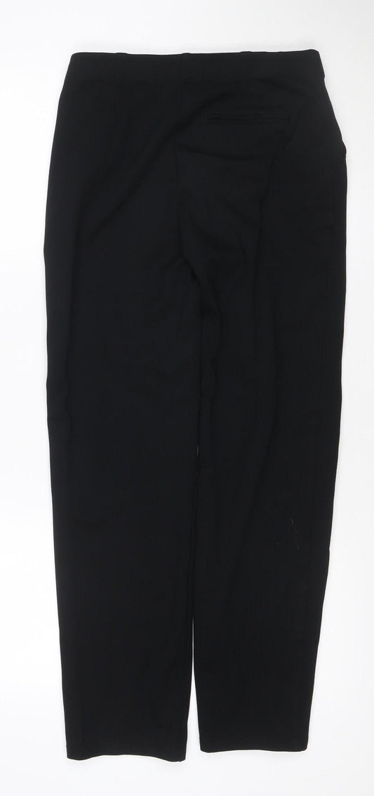 Marks and Spencer Women’s Black Size 12 Tailored Stretch Work Trousers