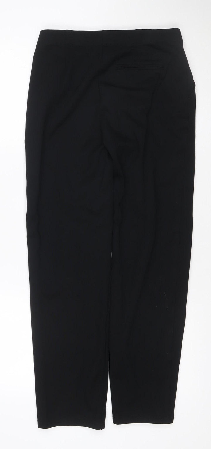 Marks and Spencer Women’s Black Size 12 Tailored Stretch Work Trousers