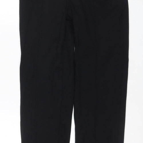 Marks and Spencer Women’s Black Size 12 Tailored Stretch Work Trousers