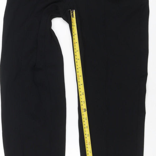 Marks and Spencer Women’s Black Size 12 Tailored Stretch Work Trousers