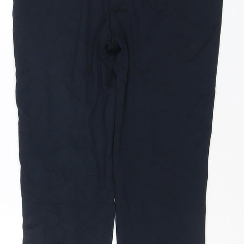 Marks and Spencer Womens Black Size 12 Regular Viscose Blend Leggings