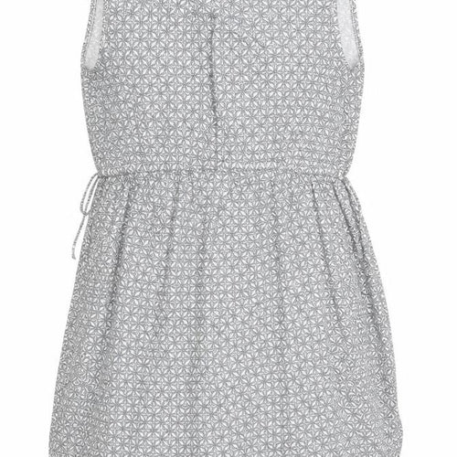 MAMA Women’s Grey Geometric Maternity Wrap Dress Size 12