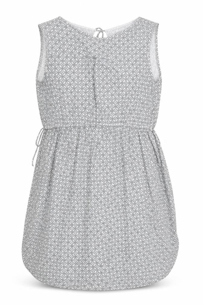 MAMA Women’s Grey Geometric Maternity Wrap Dress Size 12