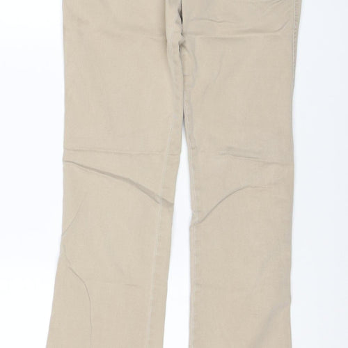 Hollister Women's Beige Chino Trousers S SoCal Stretch Casual Twill
