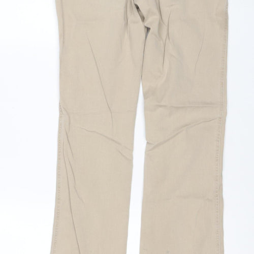 Hollister Women's Beige Chino Trousers S SoCal Stretch Casual Twill