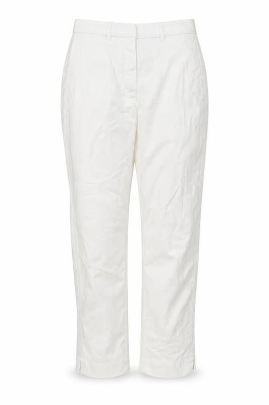 Marks and Spencer Women White Straight Leg Jeans Size 8 Regular Fit