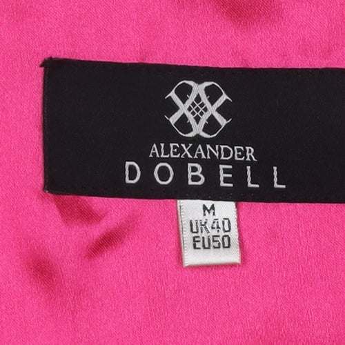 Alexander Dobell Pink Polyester Formal Waistcoat UK 40 M Women's