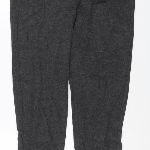 Marks and Spencer Women's Grey Size 12 Stretch Jersey Trousers