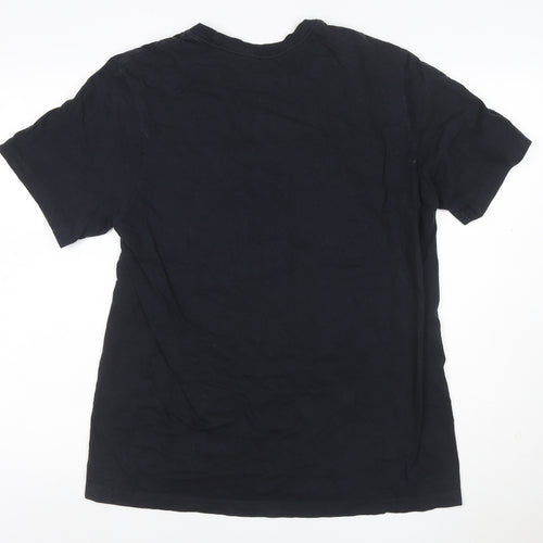 Nike Men's Black Just Do It Graphic Sports T-Shirt Size L