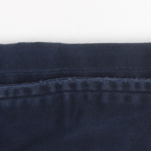 Ralph Lauren Men's Blue 32x32 Chino Straight Fit Cotton Trousers