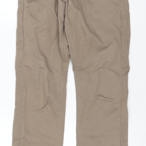 Levi's Men's Beige Chino Trousers W30 L32 Cotton Regular Fit