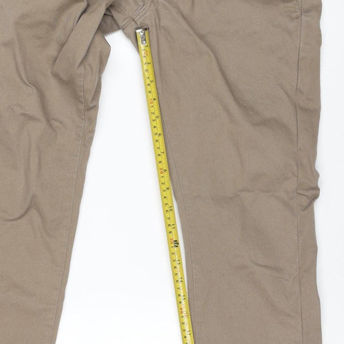 Levi's Men's Beige Chino Trousers W30 L32 Cotton Regular Fit