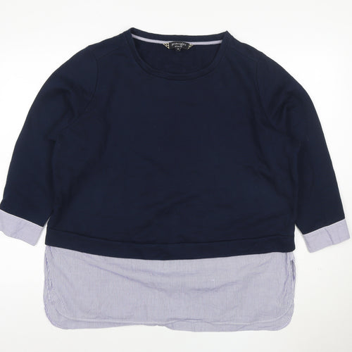 Principles by Ben de Lisi Women’s Blue Layered Blouse Size 18