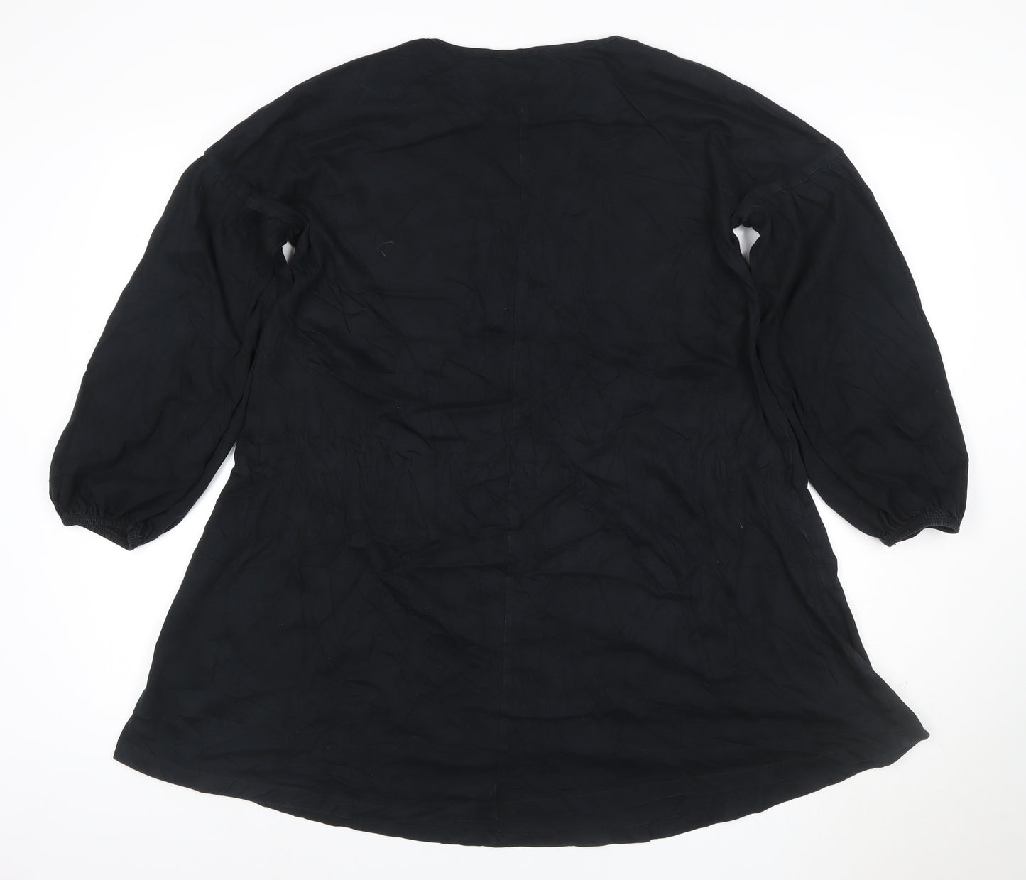 ASOS DESIGN Women’s Black Size 8 Shift Dress Long Sleeve