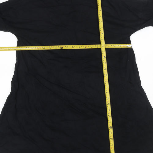 ASOS DESIGN Women’s Black Size 8 Shift Dress Long Sleeve