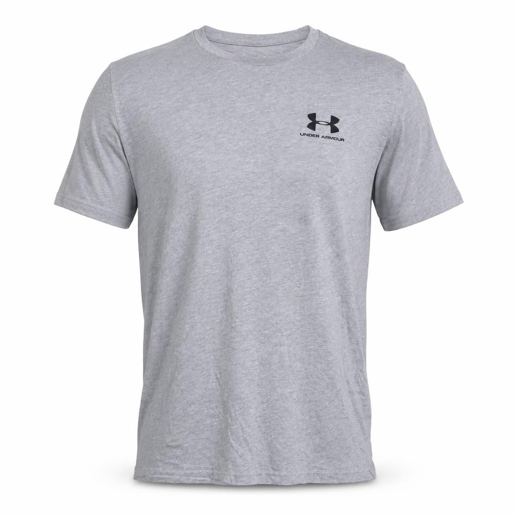 Under Armour Men's Grey HeatGear Loose Fit Crew Neck T-Shirt Size S