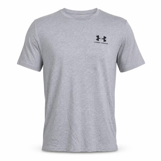 Under Armour Men's Grey HeatGear Loose Fit Crew Neck T-Shirt Size S