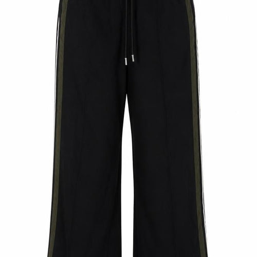 Marks and Spencer Women’s Black Jogger Trousers Size 8 Wide-Leg