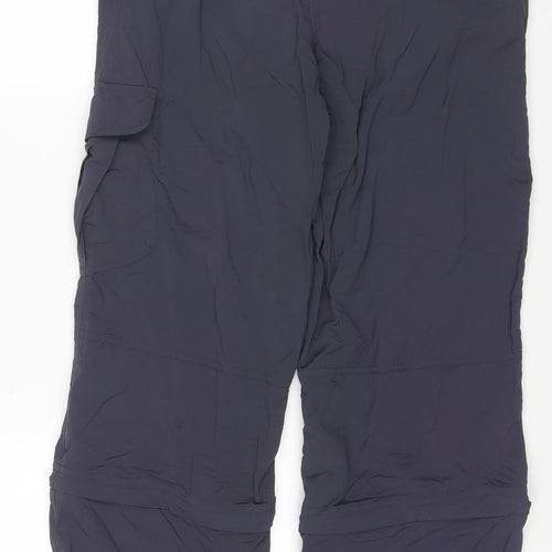 Craghoppers Womens Black Cargo Travel Trousers Size 10 Regular
