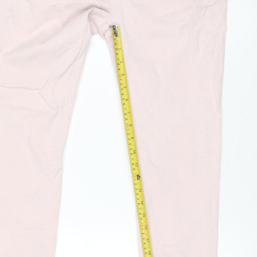 Richmond Women Pink Straight Denim Stretch Jeans Size 12