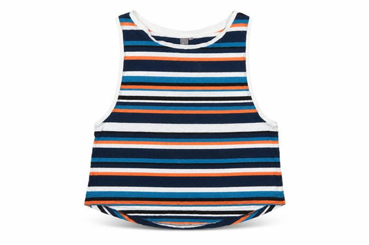 Sweaty Betty Womens Multicoloured Striped XS Tank Top
