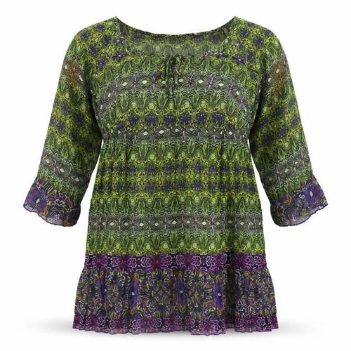 Wallis Petite Women's Multicoloured Geometric Sheer Beach Cover Up L