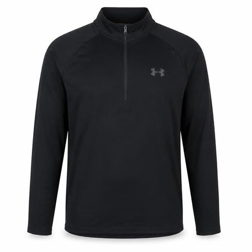 Under Armour Men's Black Small 1/4 Zip Pullover Sweatshirt